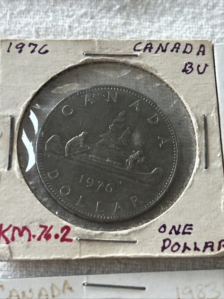 Canada 1976, 1982, 1983, 1987 DOLLAR (4 Coins)