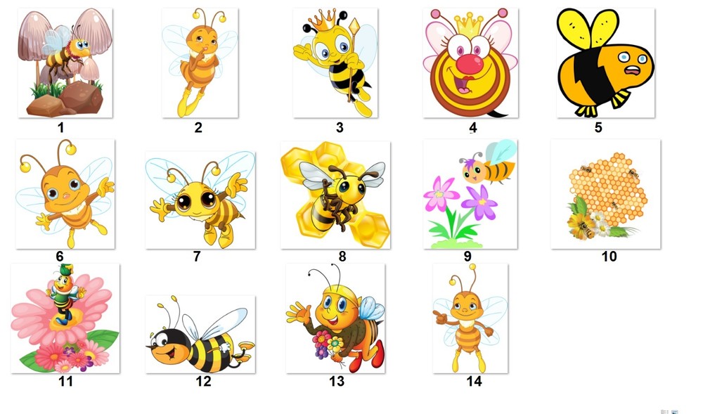30 Personalized Address Labels Bees (Be1)