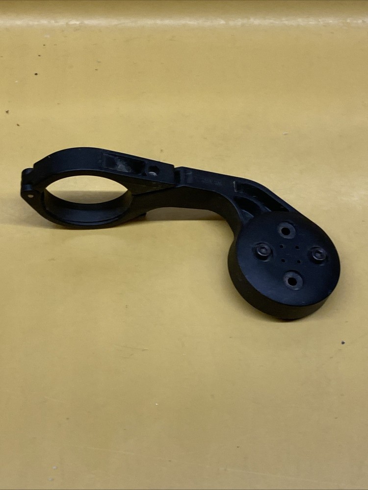 Black Garmin Computer 75mm Front Mount 31.8mm Handlebar Clamp
