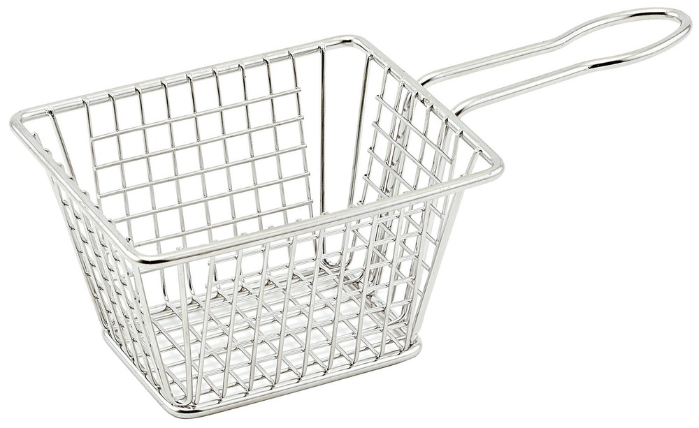 Mini Fry Basket - Rectangular, 5"x4"x4" (12 Each)