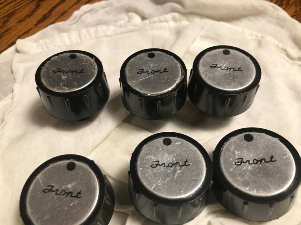 Vintage Gas Range Top Burner Control Knob