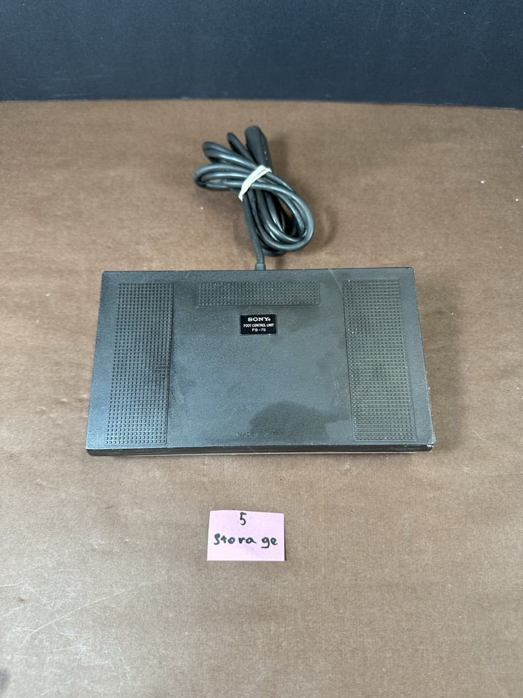 SONY FS-75 FOOT CONTROL PEDAL UNIT  Ships Fast!