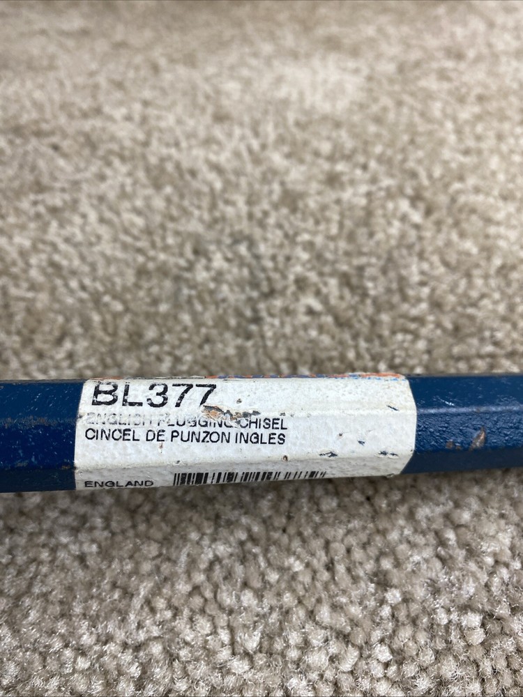 Kraft Tool BL377 English Plugging Chisel