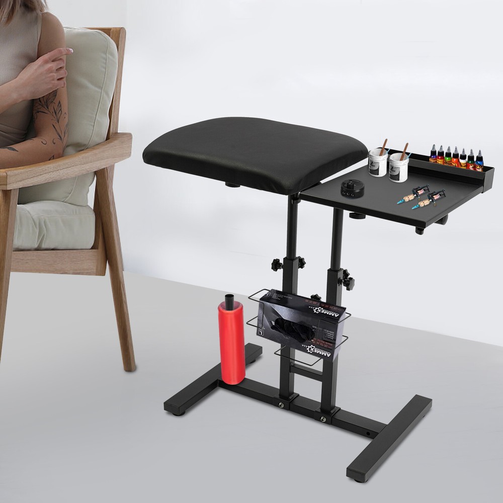 Modern Oversized Arm Rest Stand With Workbench Adjustable Height Arm Rest Stand