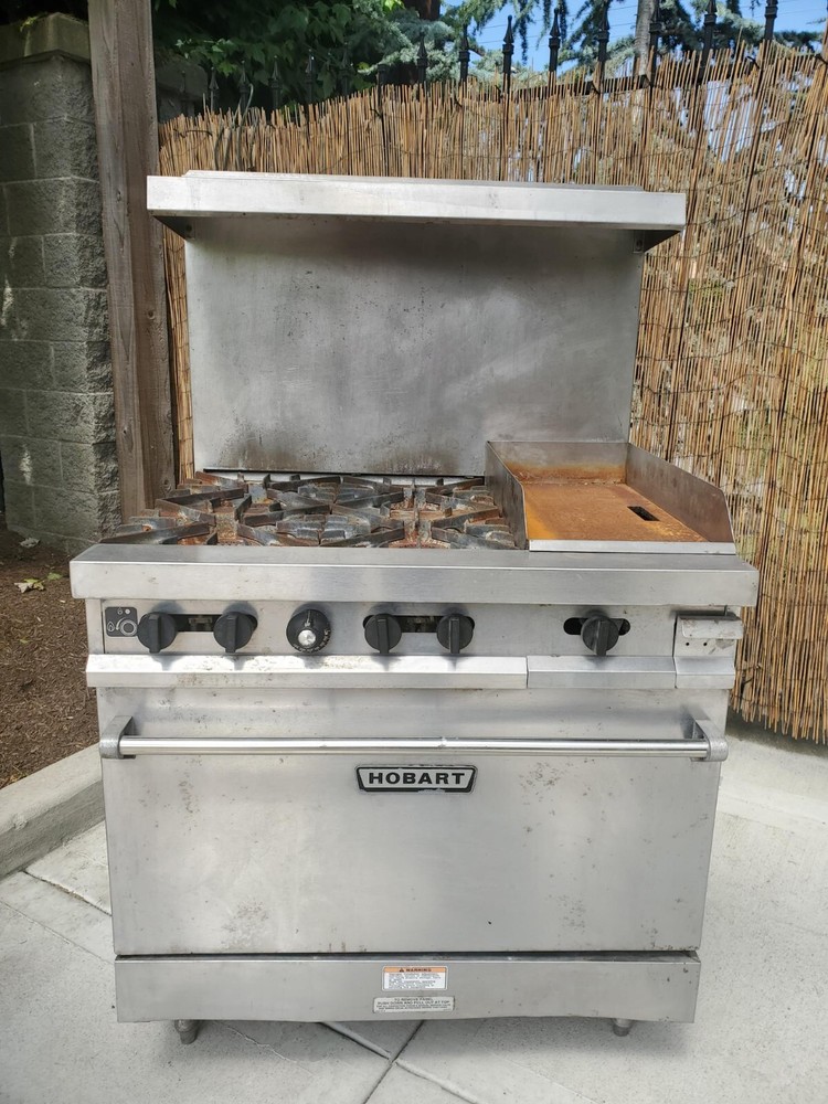 Hobart MGR36S Gas Range