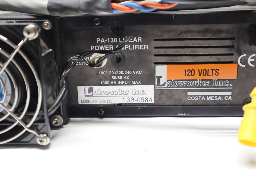 Labworks PA-138 Linear Power Audio Servo Amplifier