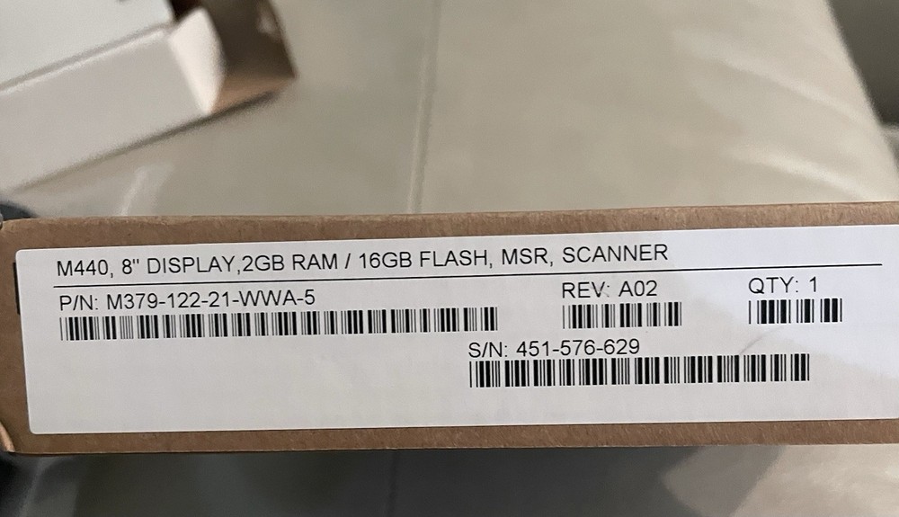 Verifone M440 Payment Terminal