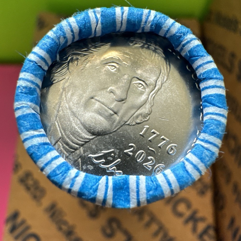 2026 Jefferson Nickel Roll