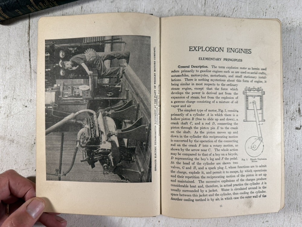 Antique Automobile Engineering General Reference Set 6 Vols 1922 1500 Engravings