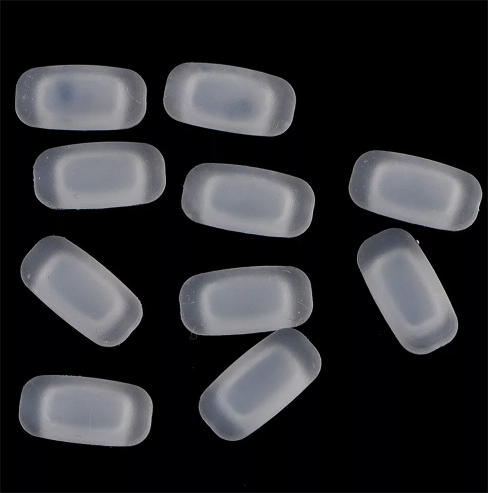 Eyeglass Nose Pads , 2 Pairs Nose Pieces Replacement Square Rectangle Push US