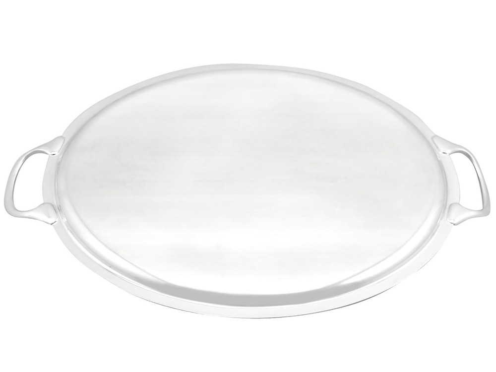 Vintage Sterling Silver Drinks Tray (1964)