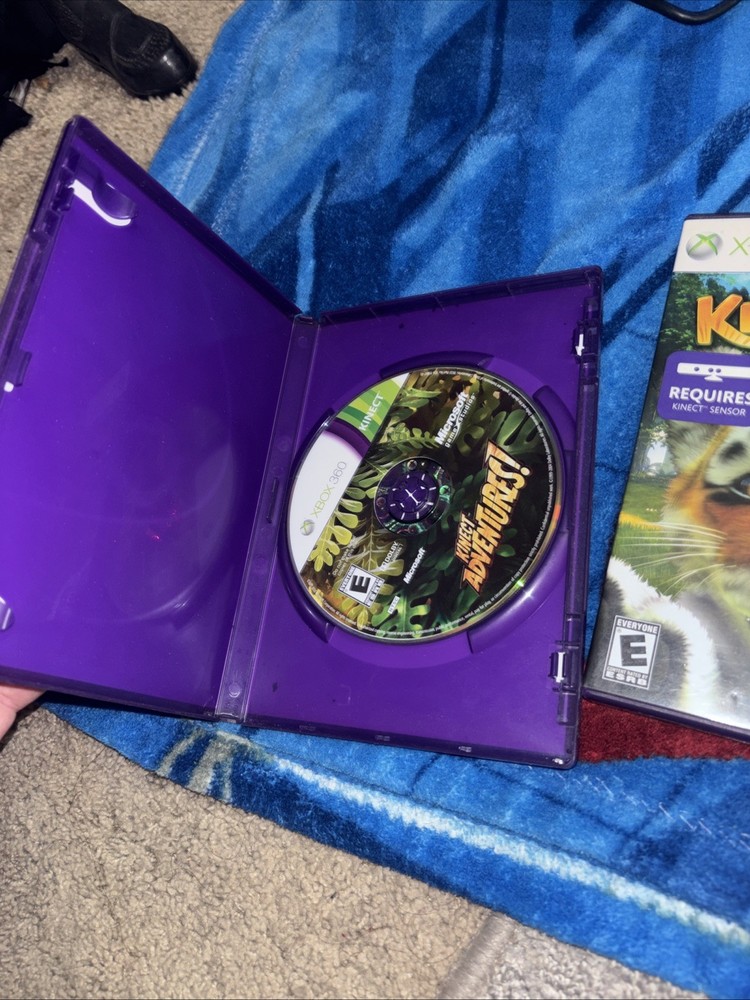 2 Xbox 360 Kinect Game Ands Sensor Bundle