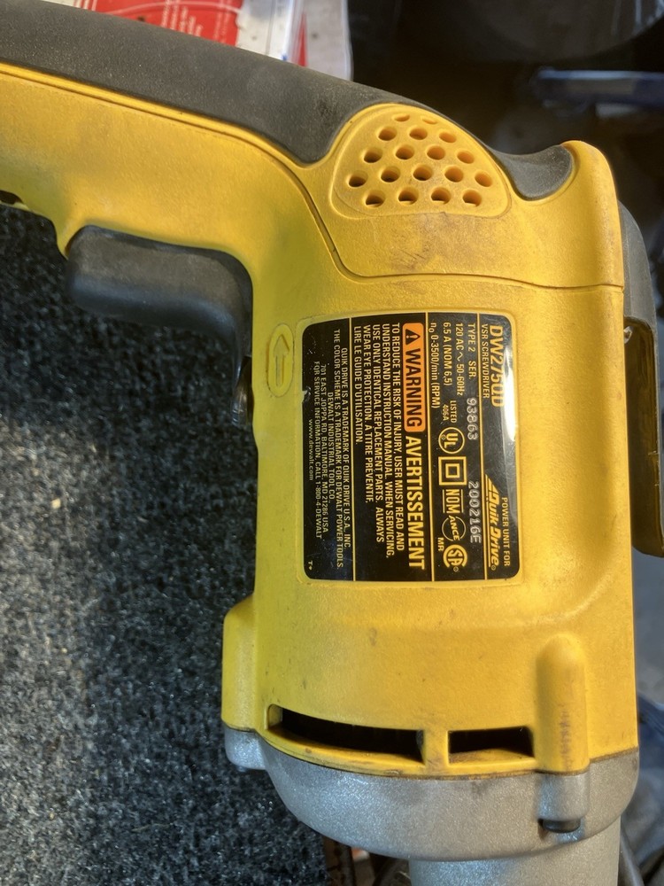Quik Drive Dewalt Drill