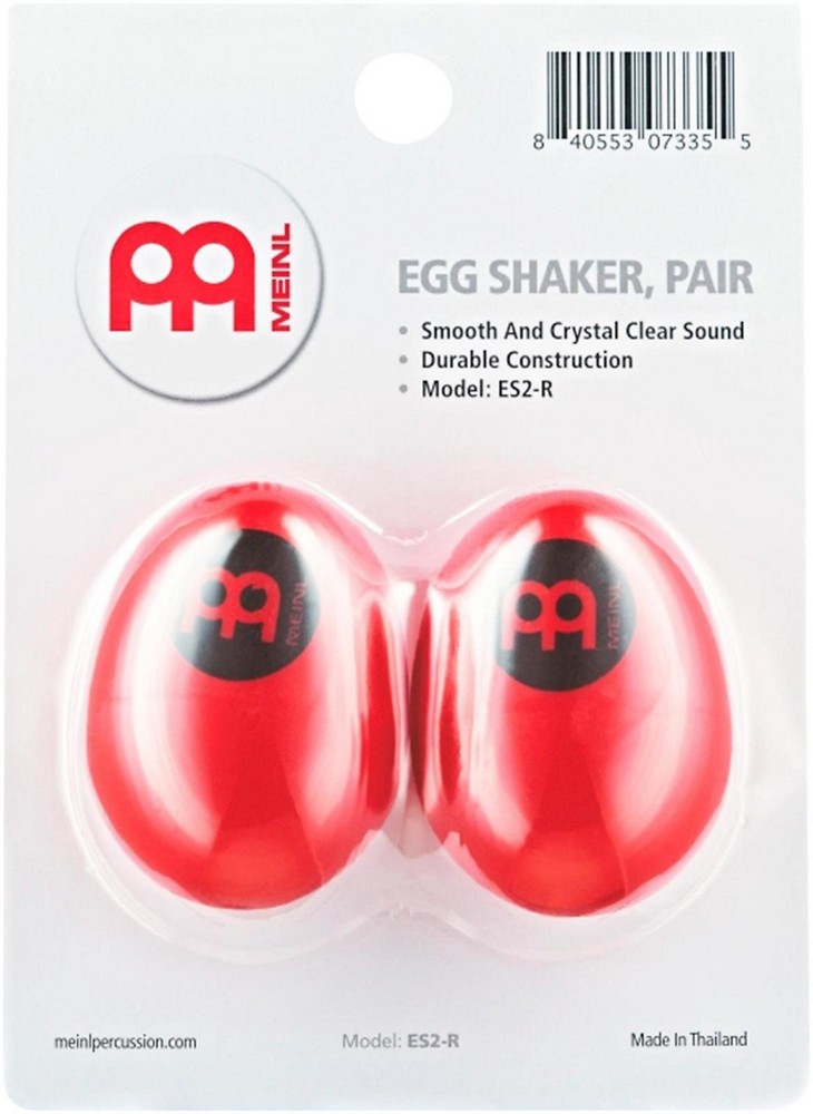 MEINL Egg Shaker (Pair) Red