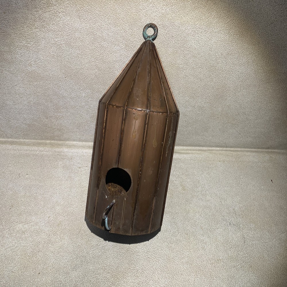 Rare Michael Graves Copper Birdhouse Modern For Target