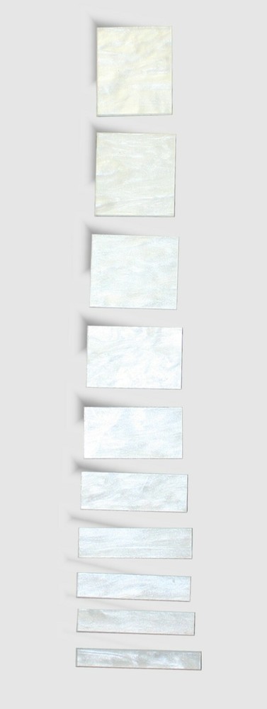 Inlay Set Pearloid 10 PC Rectangular 080720PR
