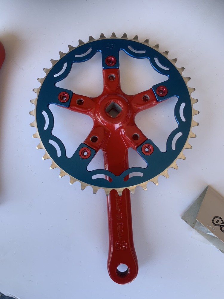 Bicycle Sprocket And Crank setup