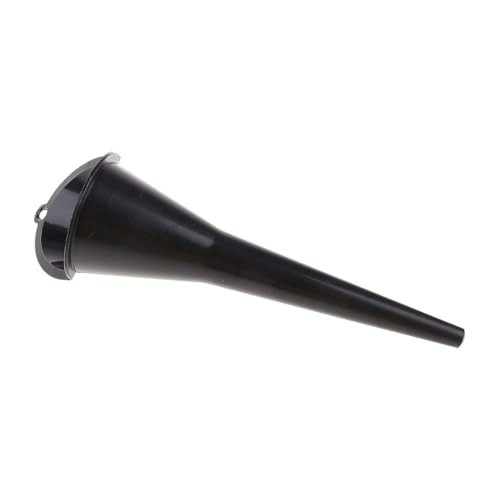 1Pc Black Multi-Function Auto Engine Oil Petrol Change Funnel Long Plastic