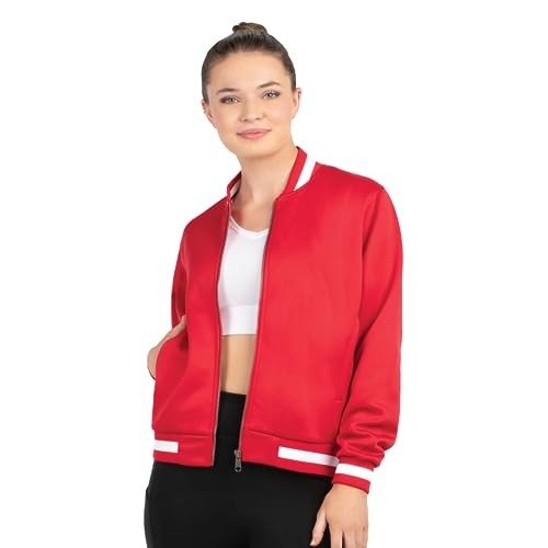 V-Street Full Zip Jacket Small Navy/White