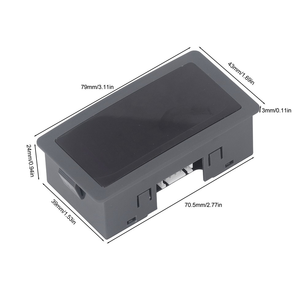 Digital Frequency Meter Counter LED Relay Output Countdown Timer 100khz.