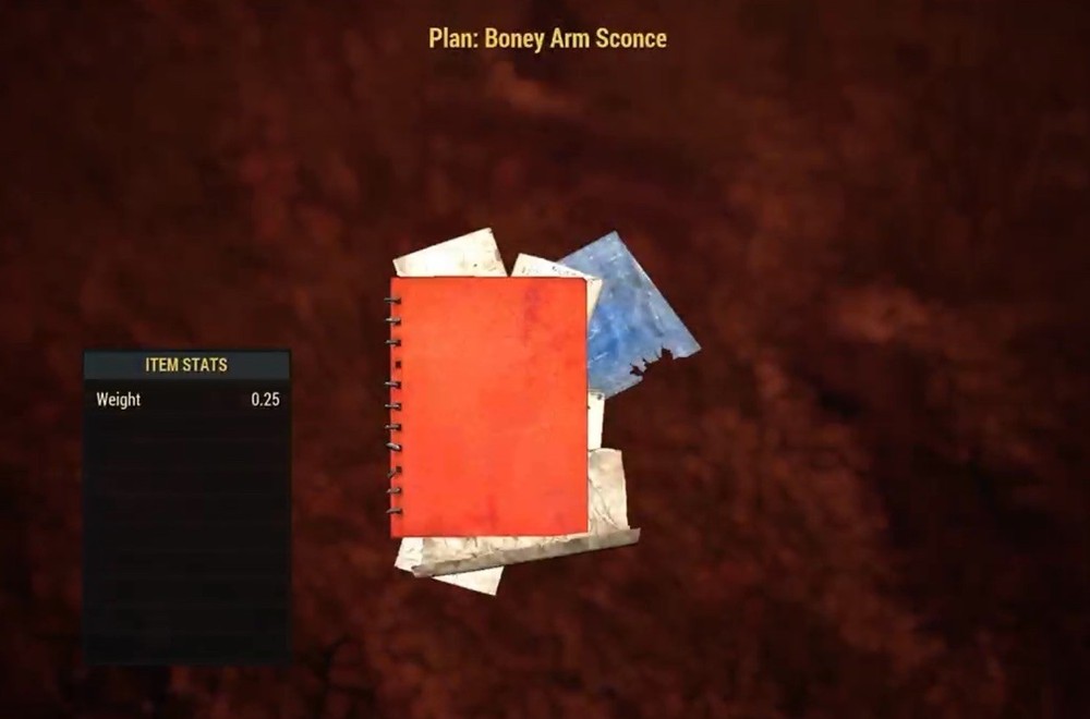 (Xbox) Boney Arm Sconce Plan