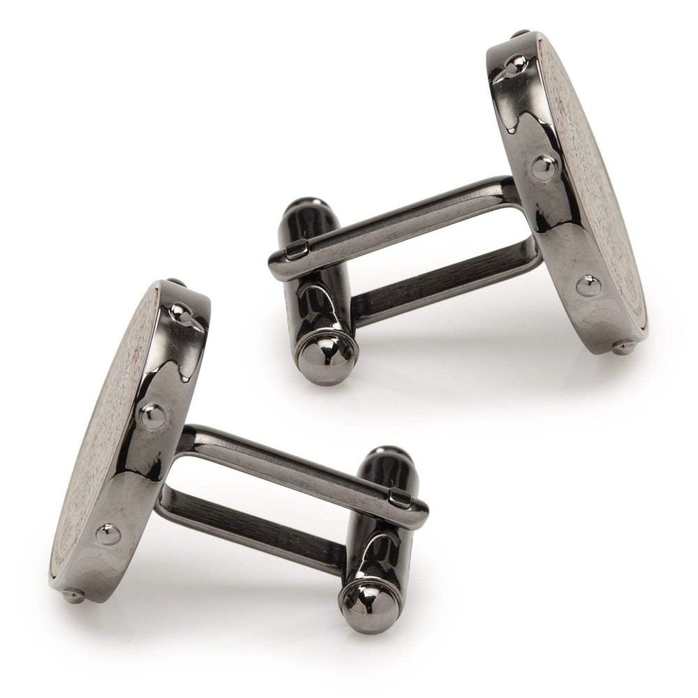 Wine Barrel Metal Cufflinks