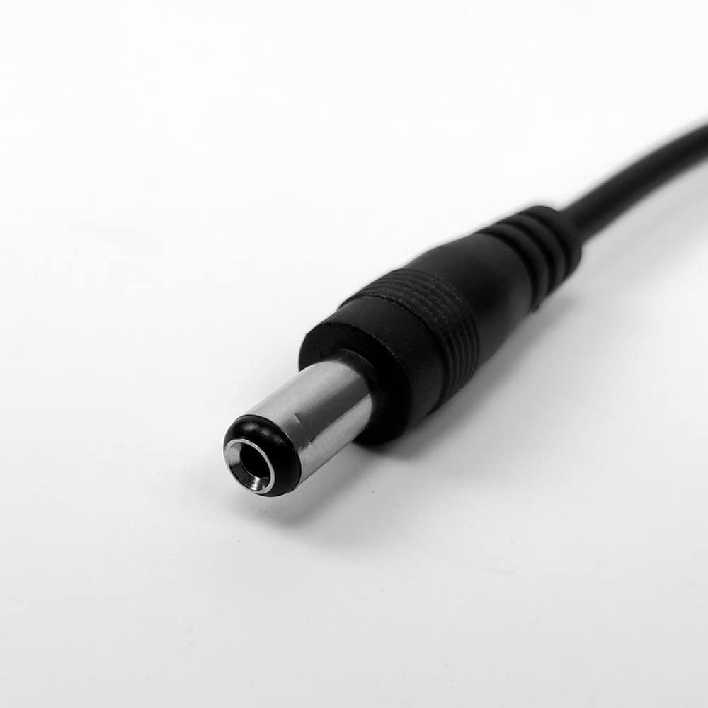 Guitar Pedal Power Cable 5.5mm x 2.1mm DC 4 Pack