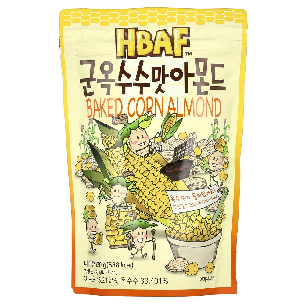 Baked Corn Almond, 4.23 oz (120 g)