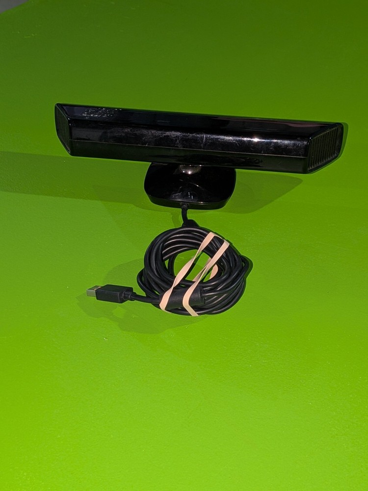 Microsoft Xbox 360 BLACK Kinect Sensor Bar Genuine Microsoft Xbox 360