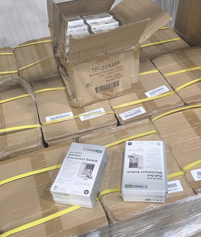 TRADE PRO 30A Fusible Pull-Out Disconnect Switch 2 PACK!!!