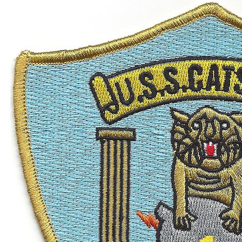 USS Catskill MCS-1 Countermeasures Support Ship Patch