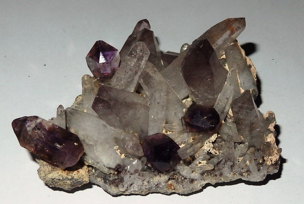 Hand-crafted AMETHYST Cluster - 80x50mm   91g  #oa4
