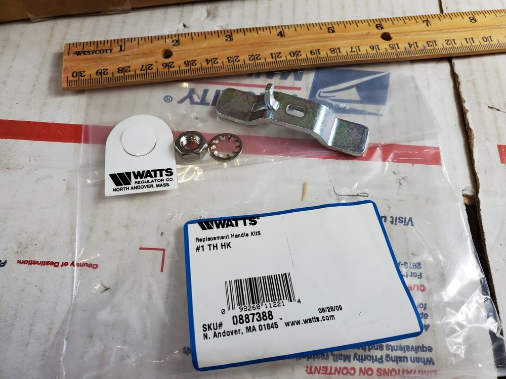 Watts #1 TH HK Replacement Handle 0887388 box of 50