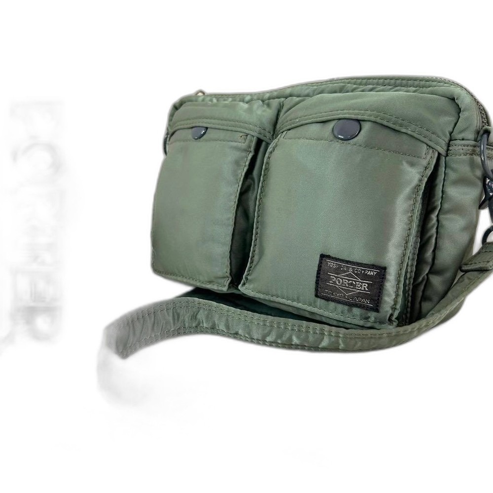 Porter Shoulder Bag Mini Shoulder Bag Sage Green A practical bag