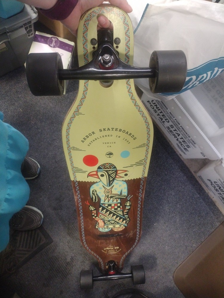 Arbor Longboards Cruiser Skateboard used