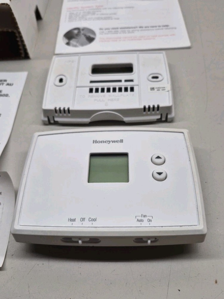 Honeywell Digital Non Programmable Thermostat RTH111 With Manual