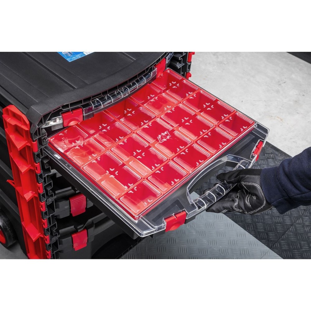Sealey AP860 Professional Mobile Toolbox with 5 Removable Storage Cases