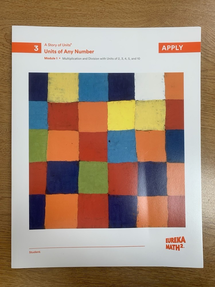 Eureka Math Squared Grade 3 Module 1 - "Apply" ***NEW WORKBOOK