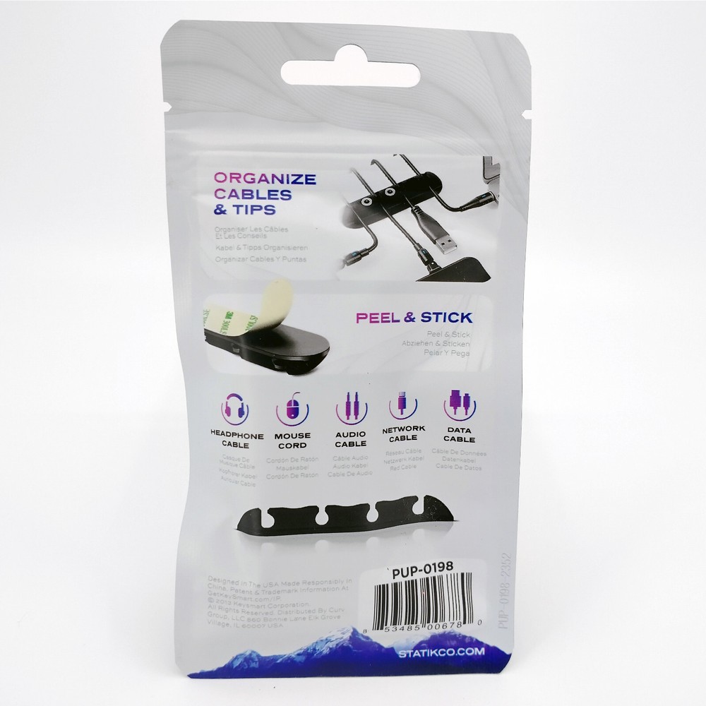 Statik Cable Organizer With Magnetic Tip Holder
