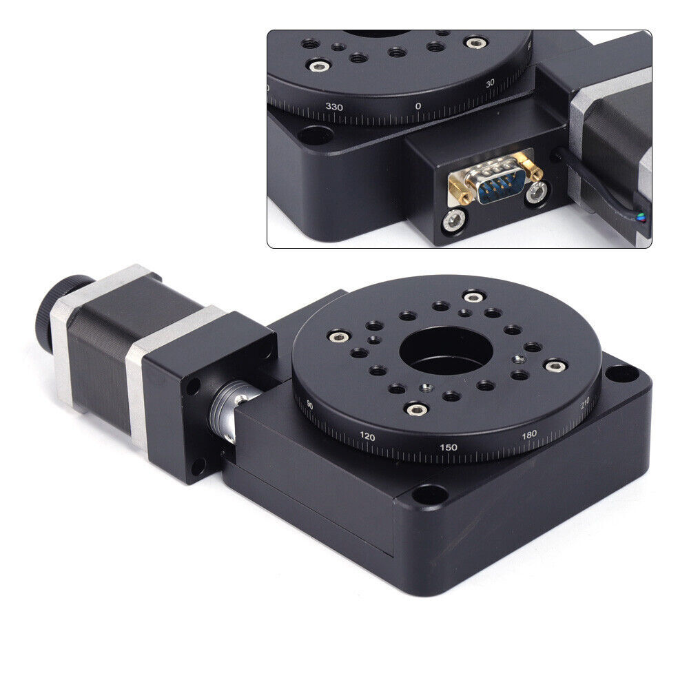 Motorized Rotation Stage Electric Optical Rotation Platform Optical Rotary Table
