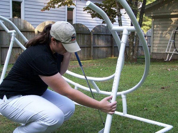 Full Circle PVC Golf Swing Trainer - Swing Plane Trainer - Golf Training Aid