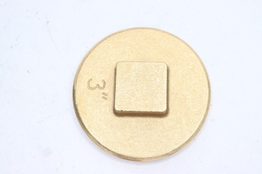 Square Head Cleanout Plug Brass ML68839