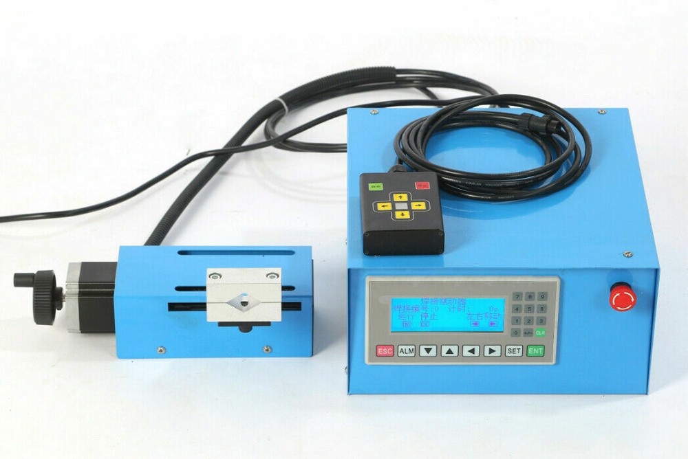 Automatic Welding Oscillator Weaver PLC Motorized Linear Type MIG Machine 110V