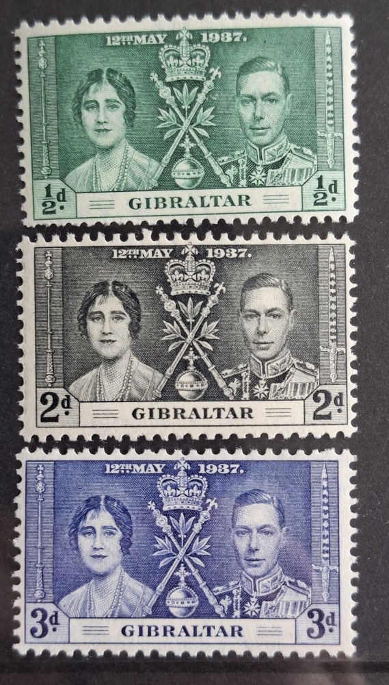 GIBRALTAR  1937 - FIRST DAY COVER  - "CORONATION"