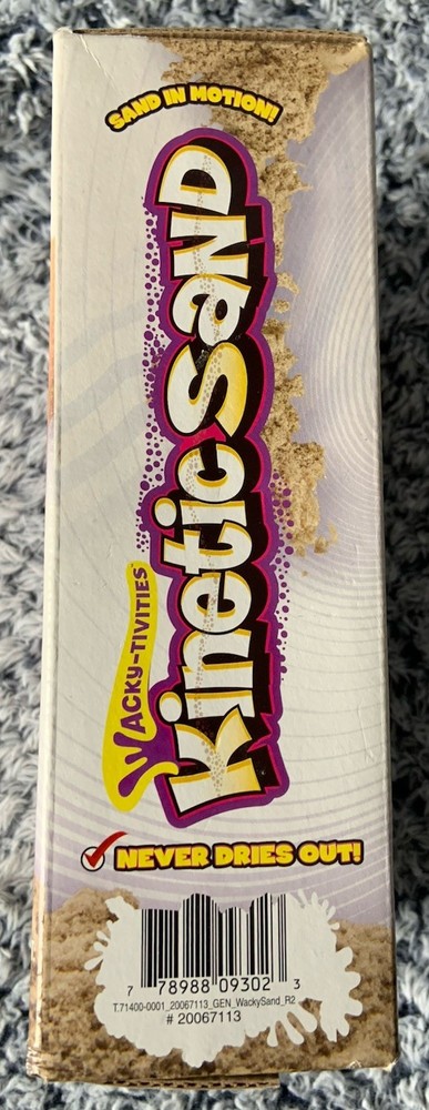 Spin Master Kinetic Sand Squeezable Play - 2 Pounds (Sand Brown) Open/Never Used