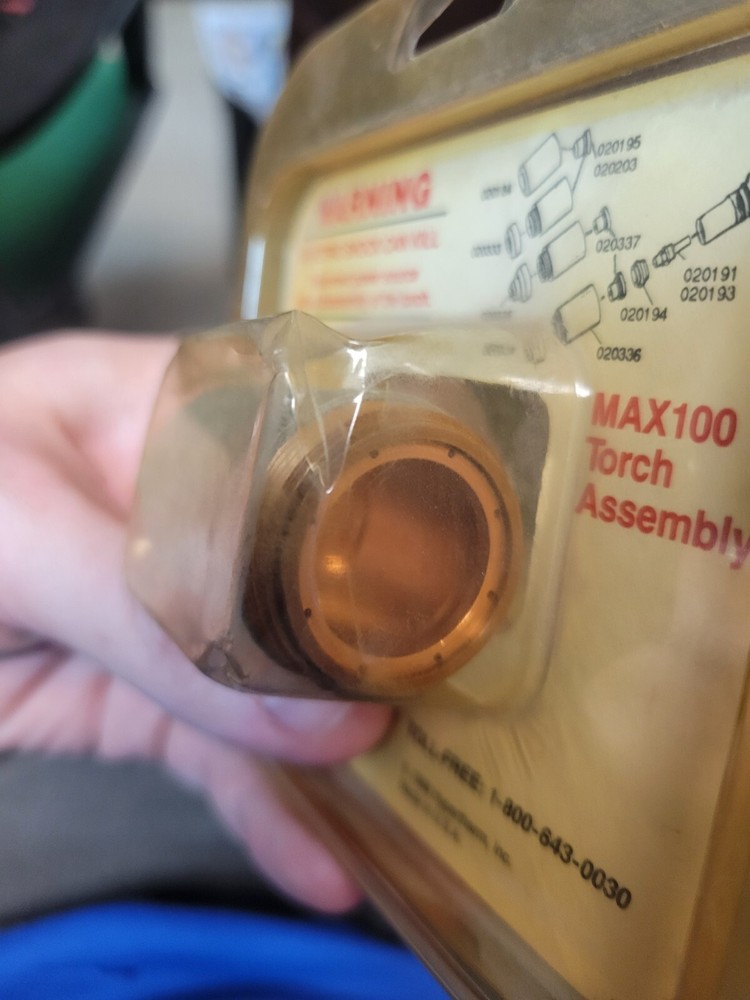 PLASMA 020336 SHIELD CAP HYP-STYLE FOR MAX100 GUN