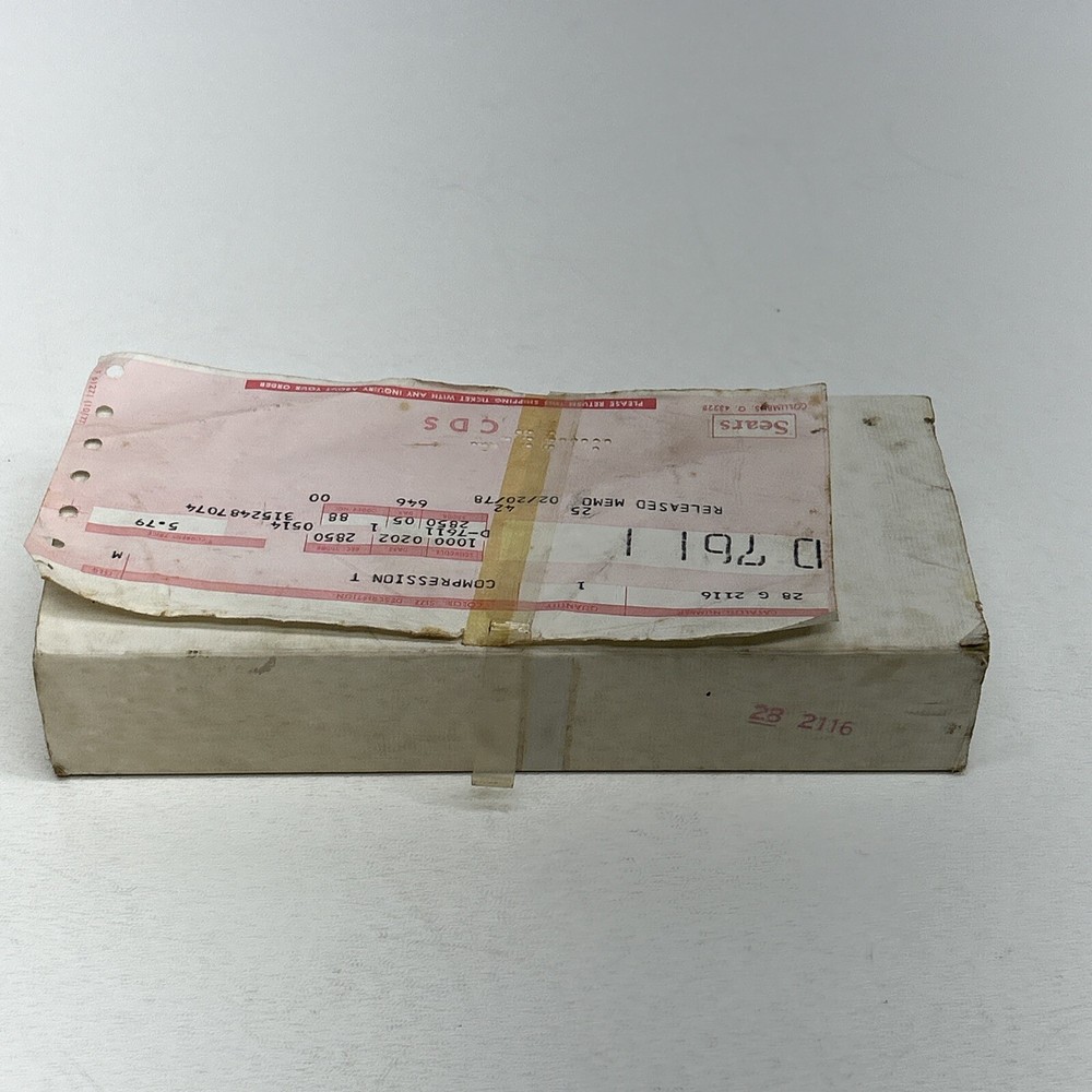 Vintage Compression Tester, Purchased 1978 From Sears