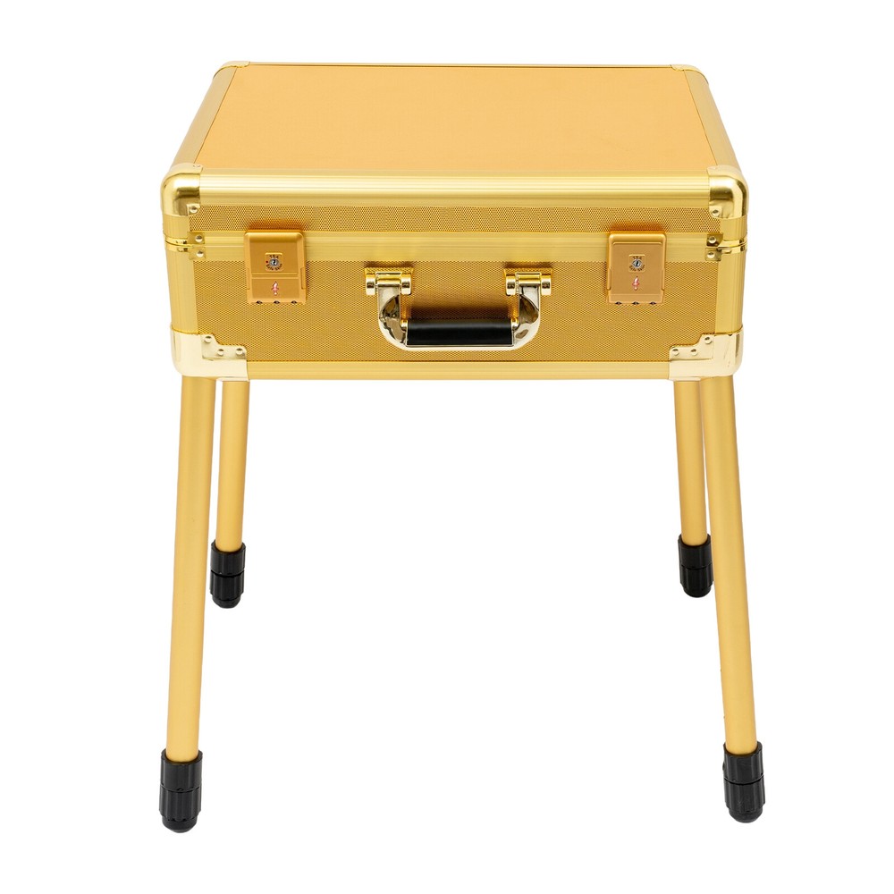 Barber Case Mobile Barber Station Professional Barber Toolbox Adjustable Height