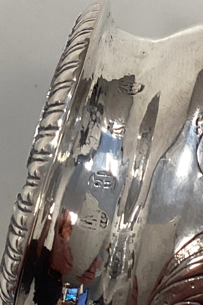 P. Hertz Sugar Spoon in Silver