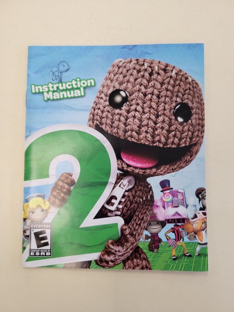 LittleBigPlanet 2  |  PS3  |  Manual Only